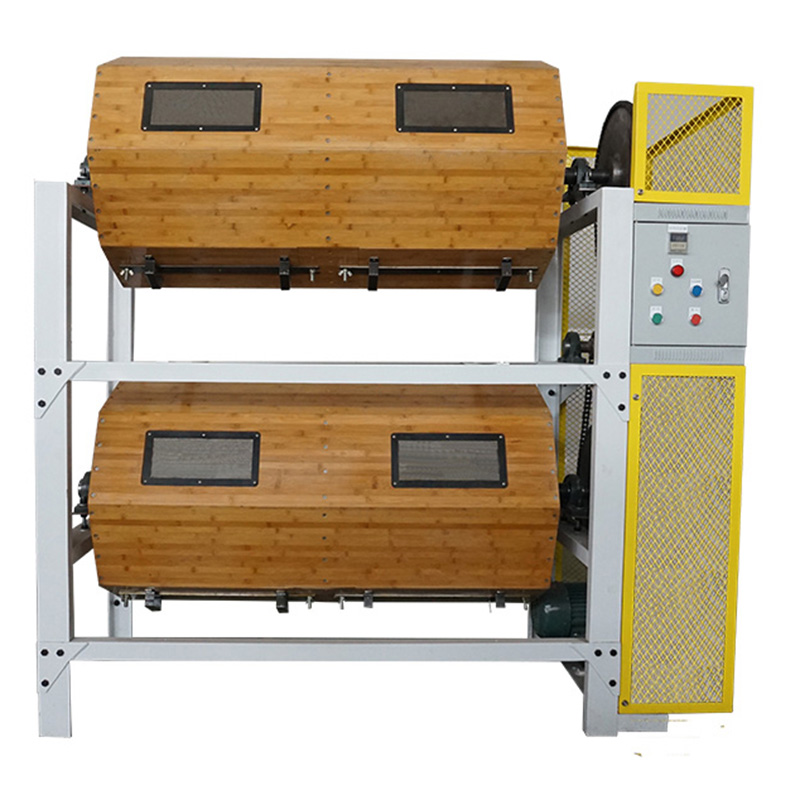Machine de polissage à sec pour baril de bois 600L 20Cft avec couvercle de sécurité